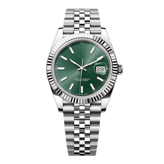 GREEN DIAL DATEJUST JUBILEE 41MM