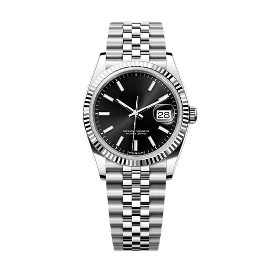 DATEJUST BLACK DIAL 41MM 126334